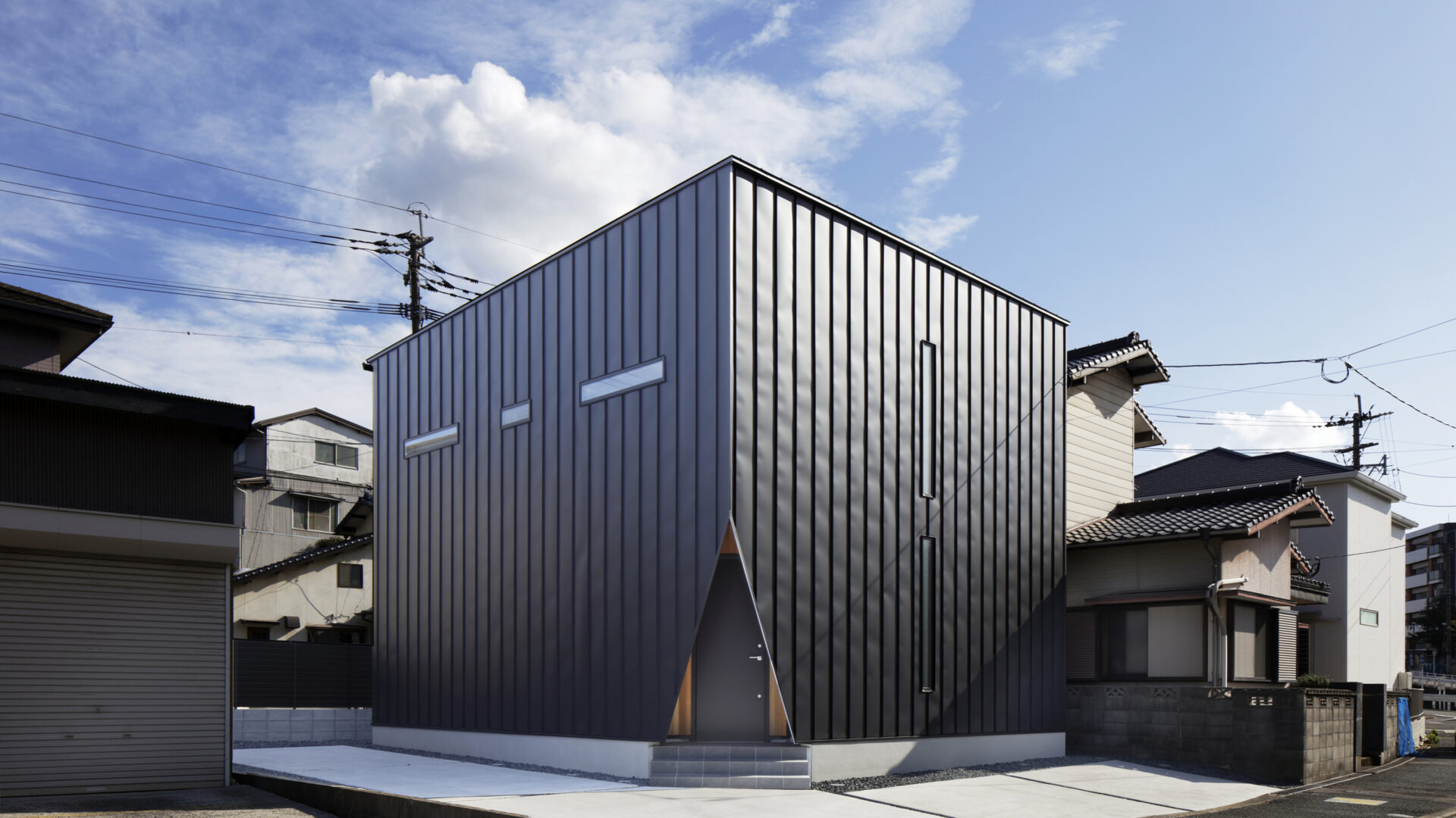 新築工事／中井の家 外観全体像