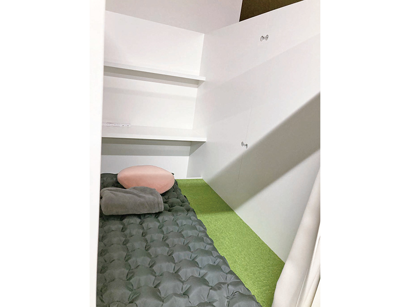 間仕切りがある個室スペース写真その2