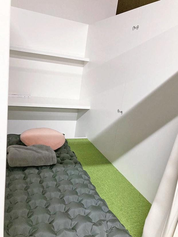 間仕切りがある個室スペース写真その2