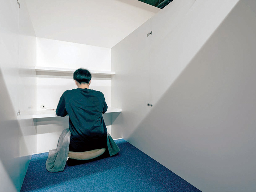 間仕切りがある個室スペース写真その3